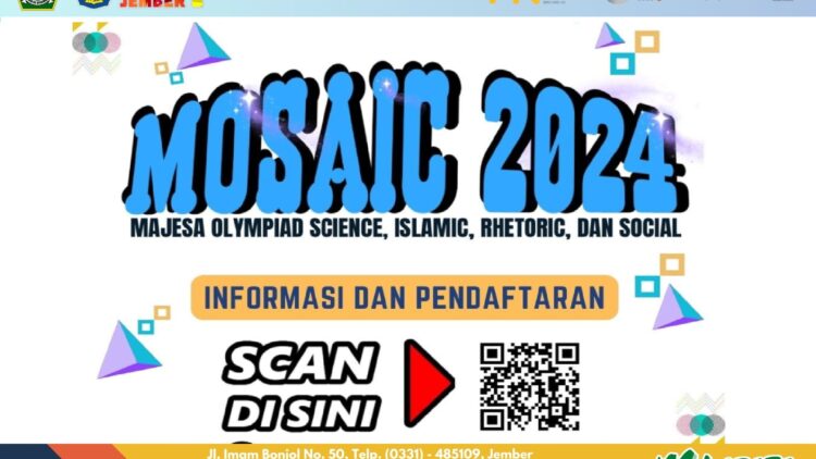 PENDAFTARAN MOSAIC 2024 DIBUKA HARI INI