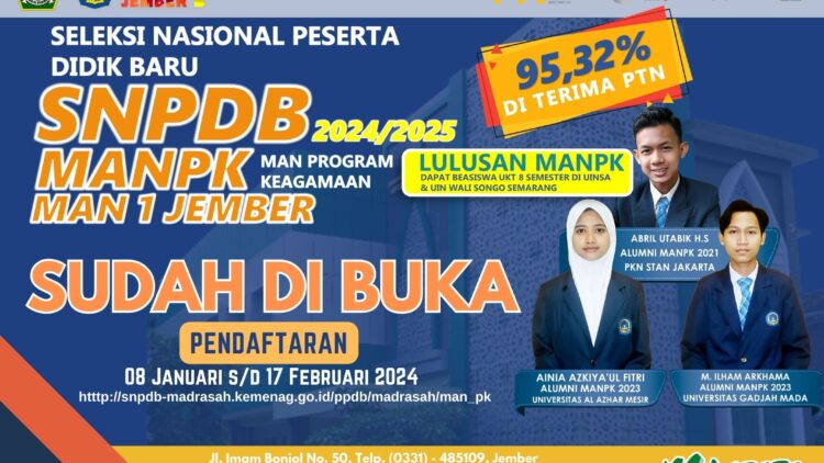 SELEKSI NASIONAL PESERTA DIDIK BARU (SNPDB) 2024/2025