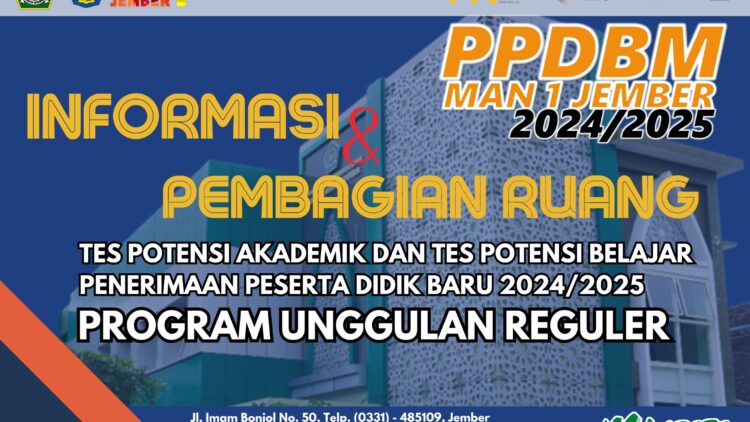 DISTRIBUSI PEMBAGIAN RUANG TPB dan TPA UNGGULAN REGULER 2024-2025