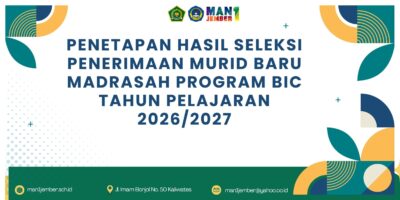 PENETAPAN HASIL SELEKSI PMBM PROGRAM BIC TAHUN PELAJARAN 2026/2027